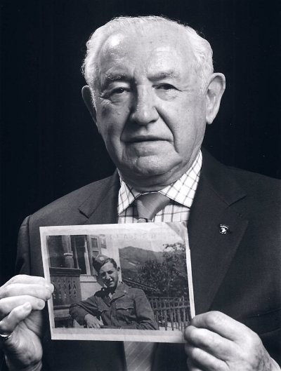 David Wisnia and WWII Army Photo
